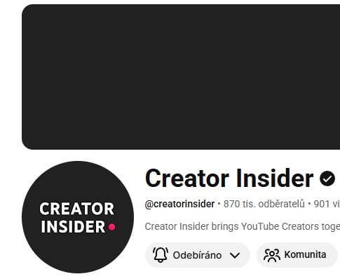 Komunita na YouTube 